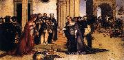 Lorenzo Lotto St Dominic Raises Napoleone Orsini Spain oil painting artist